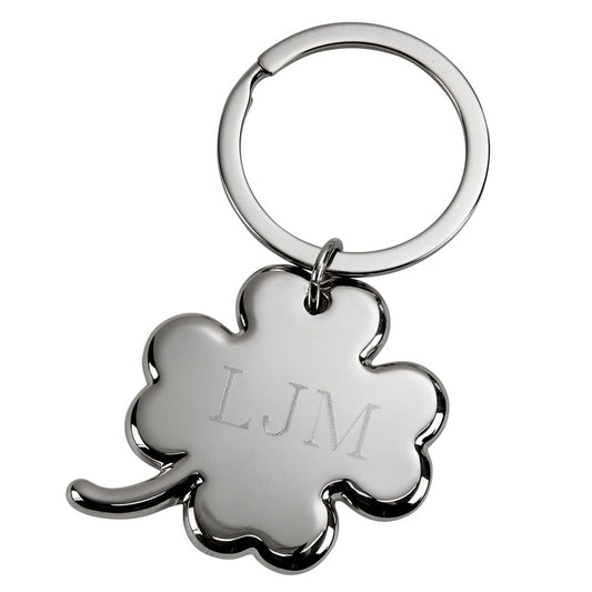 4 Leaf Clover Keychain, 3"-1